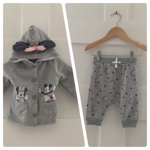 Mini Mouse baby sweatsuit outfit / PM-B0067